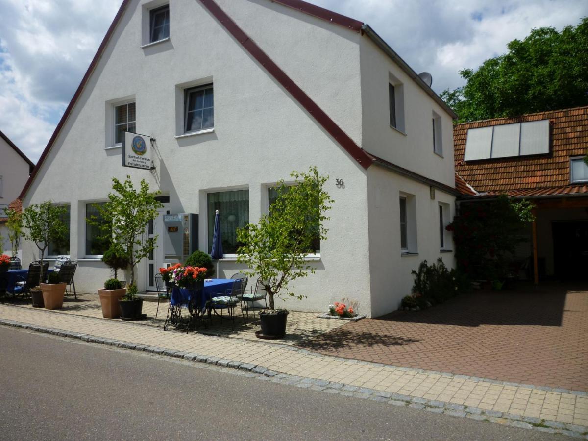 Gasthaus - Pension Am Buchberg Monchsdeggingen Екстер'єр фото